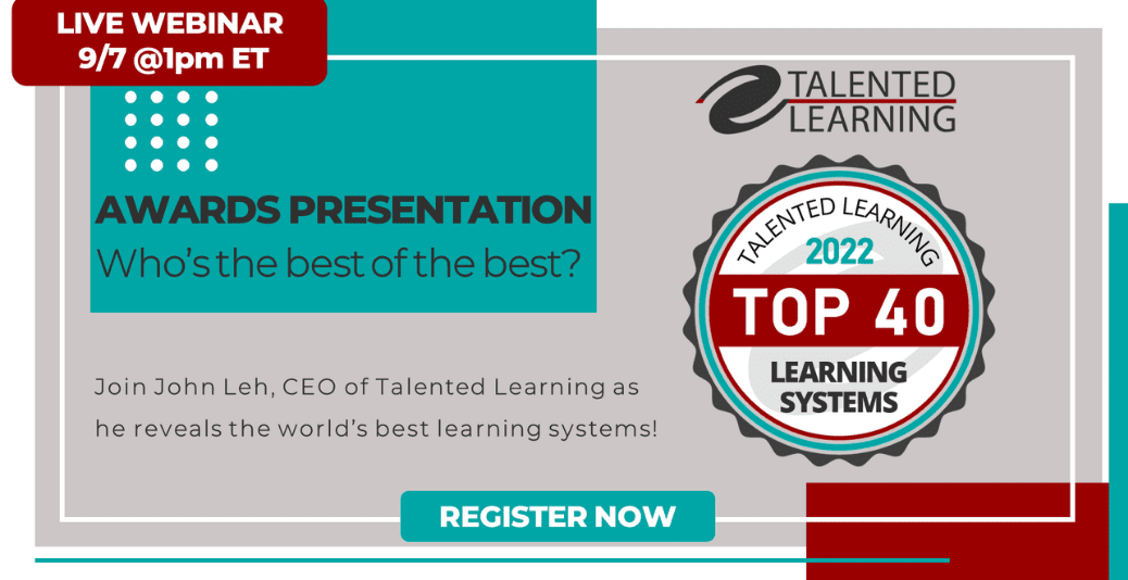 Talented Learning Awards Presentation 2022