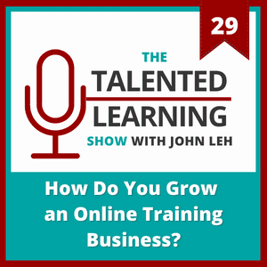 Talented Learning Show Podcast Episode 29: How Do You Grow and Online Training Business with Martijn Theuwissen, co-founder of DataCamp
