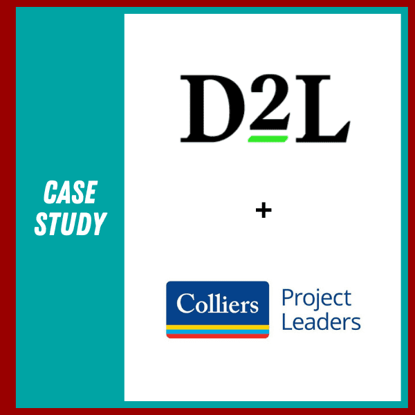 Talented Learning Case Study: D2L + Colliers Project Leaders