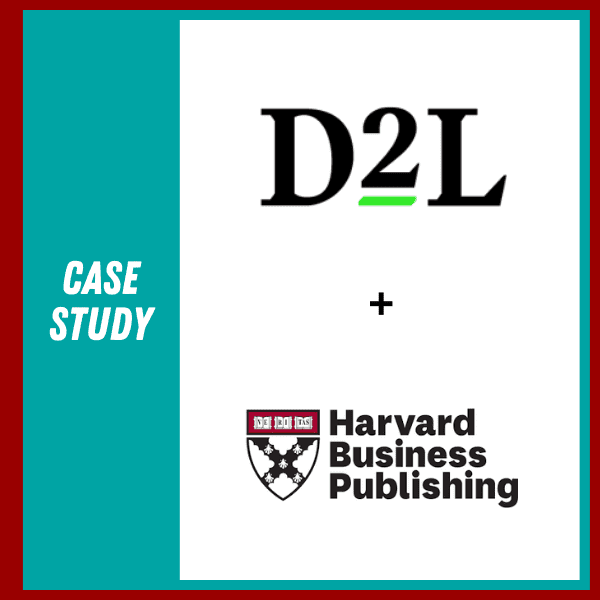 Talented Learning Case Study: D2L + Harvard Business Publishing